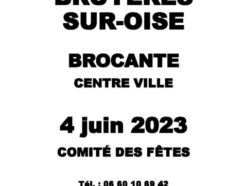 Brocante Comité des Fêtes